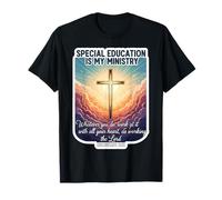 L'educazione Speciale Cristiana è Il Mio Insegnante di Ministero educatore Maglietta