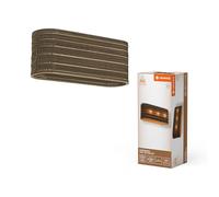 LEDVANCE a 3 luci Decor Cardboard Ovale marrone in cartone ondulato, E27,
