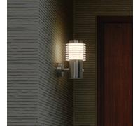 LEDVANCE Applique a LED Endura Style Rondo, acciaio inox, sensore LEDVANCE