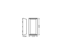 Ledvance Endura Style Idar Wall IP65 DG LEDV, Dark Gray