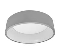 LEDVANCE Applique e plafoniera LED intelligente per interni con tecnologia WiFi, colore della luce variabile (3000K-6500K), grigio, 450 mm, compatibile con Google e Alexa, SMART+ WIFI ORBIS CYL