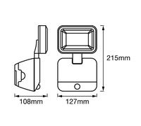 LEDVANCE Battery Faretto LED Applique da esterno a 1 luce LEDVANCE