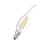 LEDVANCE Classic LED E14 Candela Filamento Chiara 4W 470lm - 827 Bianco Molto Caldo | Sostitua 40W