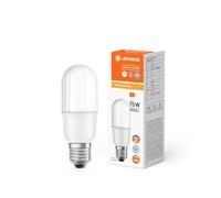 Ledvance Classic Stick 75 dimable Superior Class.CRI90. Lampadina LED tubolare 220-240 V, 11 W, 6500 K, E27. 1050 Lumen. Equivalente a 75 W. 25.000 ore. 121 x 44 mm. Luce fredda.