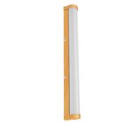 LEDVANCE da parete/specchio LED ORBIS Tube, vetro satinato/decoro legno, 12W, 12