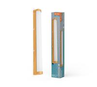 LEDVANCE da parete/specchio LED ORBIS Tube, vetro satinato/decoro legno, 12W, 12