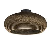LEDVANCE Decor Cardboard Drop marrone in cartone ondulato, leggera, E27, diametr