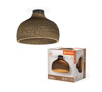 LEDVANCE Decor Cardboard Hat marrone in cartone ondulato, leggera, E27,