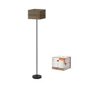 LEDVANCE Decor Cardboard Square marrone in cartone ondulato, leggera, E27,