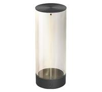 Ledvance DECOR FILAMENT Lampada da tavolo a LED, 240 mm, grigio scuro, 1,2 W, 105 lm, design a filamento moderno, controllo della luminosità individuale, dimmerabile, tecnologia touch, batteria al