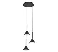 LEDVANCE Decor Fuji 3xPendente, 13W, 3000K in nero