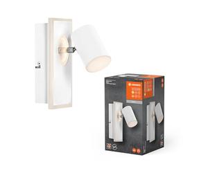 LEDVANCE DECOR SPOT MARS, 16,5W, 875lm, bianco, faretto, teste orientabili, versatile, spot per interni, colore della luce bianco caldo, ottica di alta qualità, installazione semplice