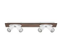 LEDVANCE DECOR SPOT MERCURY 4 x 3,4W, 920lm, aspetto legno, bianco, faretto, tes