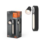 LEDVANCE DECOR SPOT NEPTUNE, 13W, 430lm, nero, faretto, teste orientabili, versatile, spot per interni, colore della luce bianco caldo, ottica di alta qualità, facile da installare