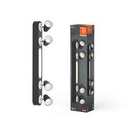LEDVANCE DECOR SPOT NEPTUNE 27W, 1.280lm, nero, faretto, teste orientabili, util