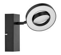 LEDVANCE DECOR SPOT SATURN 11W, 215lm, nero, faretto, teste orientabili, utilizz