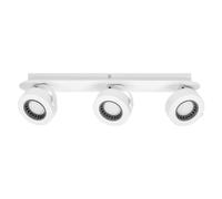 LEDVANCE Faretto da soffitto Venus, 3.000 K, a 3 luci, bianco LEDVANCE