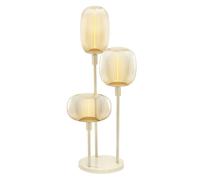 LEDVANCE DECOR STICK FLOOR: Lampada da terra, 3 x E27, beige, acciaio inossidabi