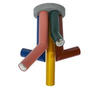 LEDVANCE Decor Straw Soffitto 5XE27 multicolore.