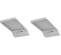 LEDVANCE Door Led Solar Apparecchio Alimentato a Batteria, Bianco (Confezione da 2)