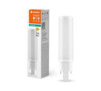 Ledvance Dulux - LED PL-C/Dulux-D D/E, 6 W, 840, luce bianca fredda, ricambio per 13 W