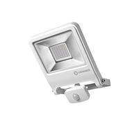 LEDVANCE Endura Flood Proiettore da Esterno con Sensore Nero 50W Luce Calda 3000K, Bianco