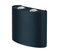 Ledvance Endura Style Applique da Esterno Updown Deco II 11W Grigio Scuro