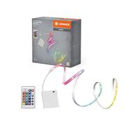 LEDVANCE FLEX Striscia luminosa a LED con batteria, 5 W, controllo del colore RGB, lunghezza 5 m, dimmerabile, flessibile e pieghevole, adatta per applicazioni interne