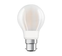 LEDVANCE lampadina Smart LED con Wifi, base B22d, dimmerabile, bianco caldo (2700K), forma della lampadina, glassato, sostituzione per lampadine 60W, controllabile con Alexa, Google & App, 1-pack.