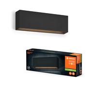Ledvance Illuminazione per esterni Endura Style IVO Wall, 6.5 W, 400 lm, lampada da parete, grigio scuro, classe di protezione IP65, temperatura di colore 3.000 K, luce bianco caldo