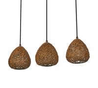 LEDVANCE Lampada a sospensione Decor Paper Drop Linear 3XE27 beige.