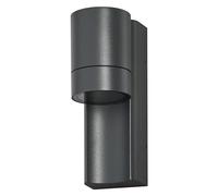 LEDVANCE Lampada da esterno ENDURA CLASSIC ISIDOR W, lampada da parete, attacco GU10, grigio scuro, alluminio, installazione semplice e veloce, diffusore opaco, classe di protezione IP65, uso esterno
