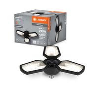 LEDVANCE Lampada da soffitto Highbay Blade in nero, con lame di luce orientabili