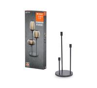 LEDVANCE Lampada da terra decorativa con attacco E27, supporto grande (altezza 146 cm), beige, con cavo di alimentazione di 1,8 m, disponibile a parte la lampada LED OSRAM 1906 perfettamente abbinata