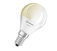 LEDVANCE Lampada LED intelligente con tecnologia WiFi, attacco E14, dimmerabile, bianco caldo (2700 K), sostituzione per 40W, SMART+ WiFi Mini Bulb Dimmerabile, confezione da 1