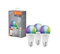 LEDVANCE Lampada LED intelligente con tecnologia WiFi, E27-base ottica opaca ,Co