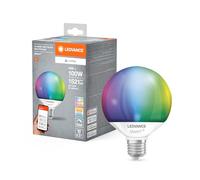 Ledvance Lampada Led Smart+ Matter, Smerigliata, 14W, 1521Lm, Forma a Globo E27, Luce Colorata e Luce Bianca, Compatibile con Google, Alexa, Apple, App o Controllo Vocale, Durata Fino a 20.000 Ore
