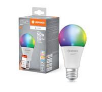 Ledvance Lampada Led Smart+ Matter, Smerigliata, 14W, 1521Lm, Forma a Goccia E27, Luce Colorata e Luce Bianca, Compatibile con Google, Alexa, Apple, App o Controllo Vocale, Durata Fino a 20.000 Ore