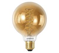 LEDVANCE SMART+ WIFI LED-Lampe, Gold-Tönung, 8W, 650lm, Kugel-Form mit 80mm Durc [EEK: G]