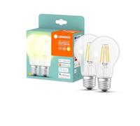 Ledvance lampada Smart LED con Bluetooth Mesh, controllabile anche con Alexa e Google Assistant, sostituisce le tradizionali lampade 60W, bianco caldo (2700K), Smart Dimmable, 4 confezione