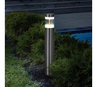 LEDVANCE Lampione a LED Endura Hybrid Hagen, acciaio inox LEDVANCE