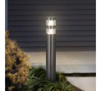 LEDVANCE Lampione a LED Endura Hybrid Orion Double, acciaio inox LEDVANCE