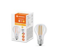 Ledvance LED Classic A 60 Filamento DIM CRI97 S 7,2 W 927 Clear E27, bianco-nero-grigio