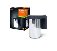 LEDVANCE LED ENDURA CLASSIC CASCADE Wall E27 CLR Apparecchio da Parete per 1x Lampadine E27, Design dal Look Contemporaneo per Illuminazione diretta, realizzato in Alluminio di Qualità