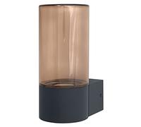 LEDVANCE LED ENDURA CLASSIC PIPE Wall E27 Applique per 1x Lampadine E27, luce di Design Contemporaneo con Ottica Tubolare, Realizzata in Alluminio di Qualità e Vetro Color Ambra