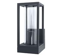 LEDVANCE LED ENDURA FRAME da Parete E27 Applique, per 1x Lampadine E27, luce di Design con Design del Telaio per Esterni per Illuminazione Diretta, Realizzata in Alluminio e Vetro di Qualità