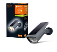 LDV 075564169 - Lampada solare a LED ENDURA GARDEN SPOT, grigio, IP44, sensore
