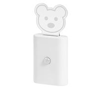 LEDVANCE LED luce notturna bambini con rilevatore di movimento, luce notturna con razzo, orsetto e altri motivi luce notturna per la camera dei bambini