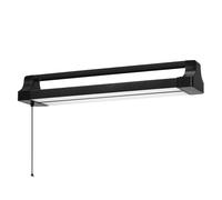 LEDVANCE a LED Office Line doppia ruotabile, nera, 24W, 2700lm, colore della luce bianco freddo che migliora la concentrazione, corpo della ruotabile, lunga durata, IP20, 4000K