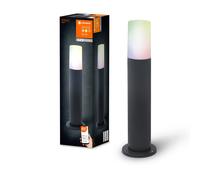 Ledvance LED Smart+ Lampione Pipe Nero IP44 50 cm 10 W RGB+CCT WiFi App
